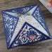Cheap Navy Blue and White Laser Cut Wedding Invitations